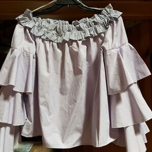 Off the shoulder blouse